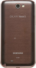 GALAXY Note II SC-02E　Amber Brownの写真（背面）