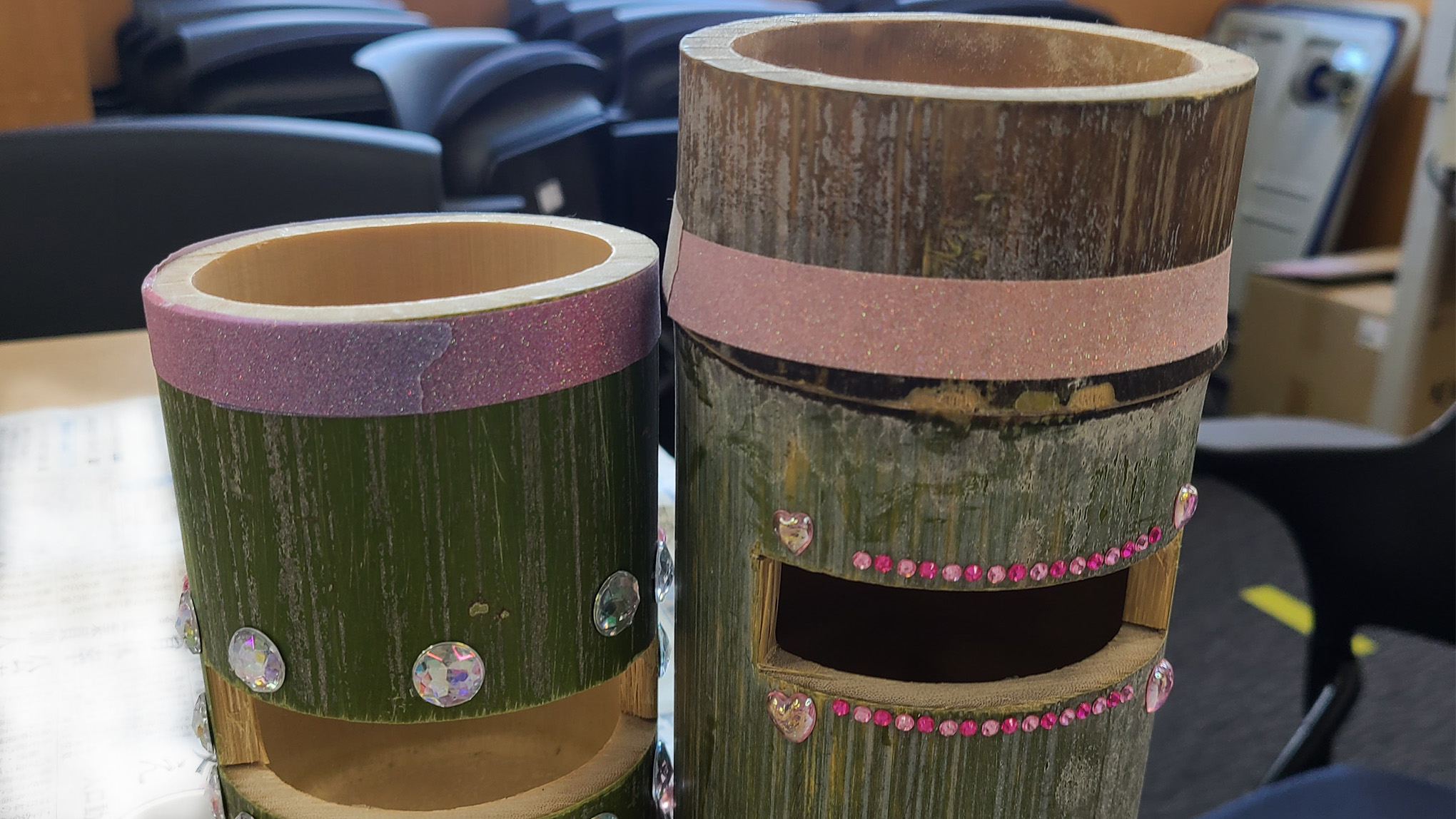 廃材の竹で世界にひとつだけの竹スマホスピーカー作ろう！