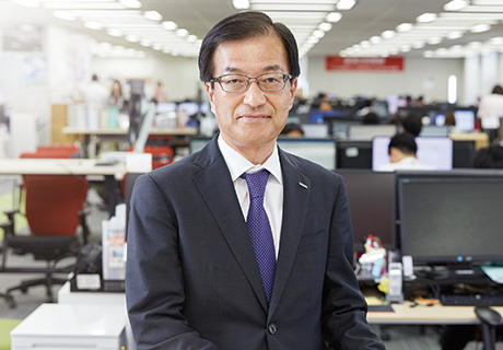 Osamu Hirokado, Chief Financial Officer and General Manager of Accounts and Finance Department