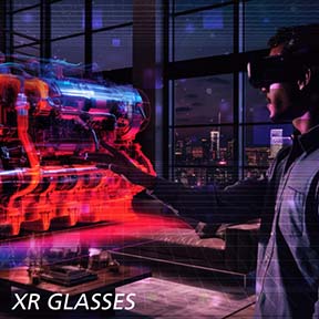 Image picture of Commercial prototype of the XR glasses