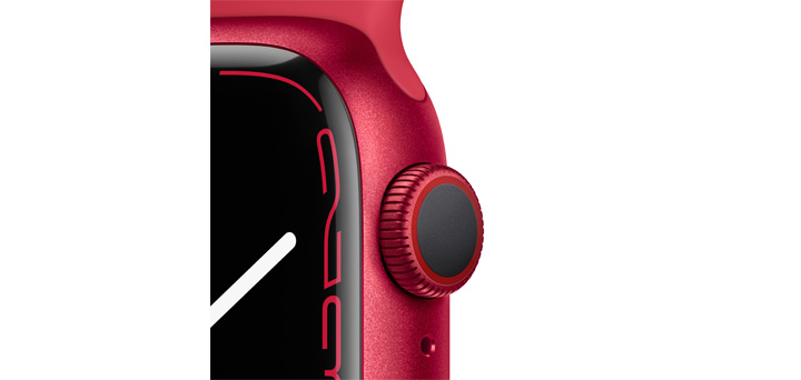 Apple Watch Series 7 41mm （PRODUCT）RED（TM）アルミニウムケースと（PRODUCT）RED（TM）スポーツバンド
