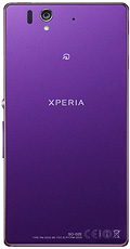 Xperia Z SO-02E　Purpleの写真（背面）