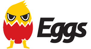 画面イメージ：Eggsのロゴ