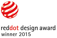 reddotデザイン賞2015のロゴ