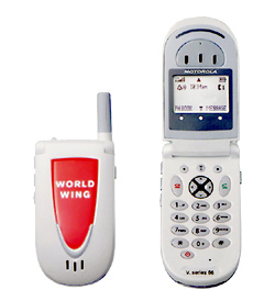 Motorola（モトローラ V66）の製品本体の写真