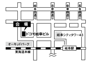 NTTドコモ岐阜ビルの地図